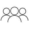 Werken bij - iconen